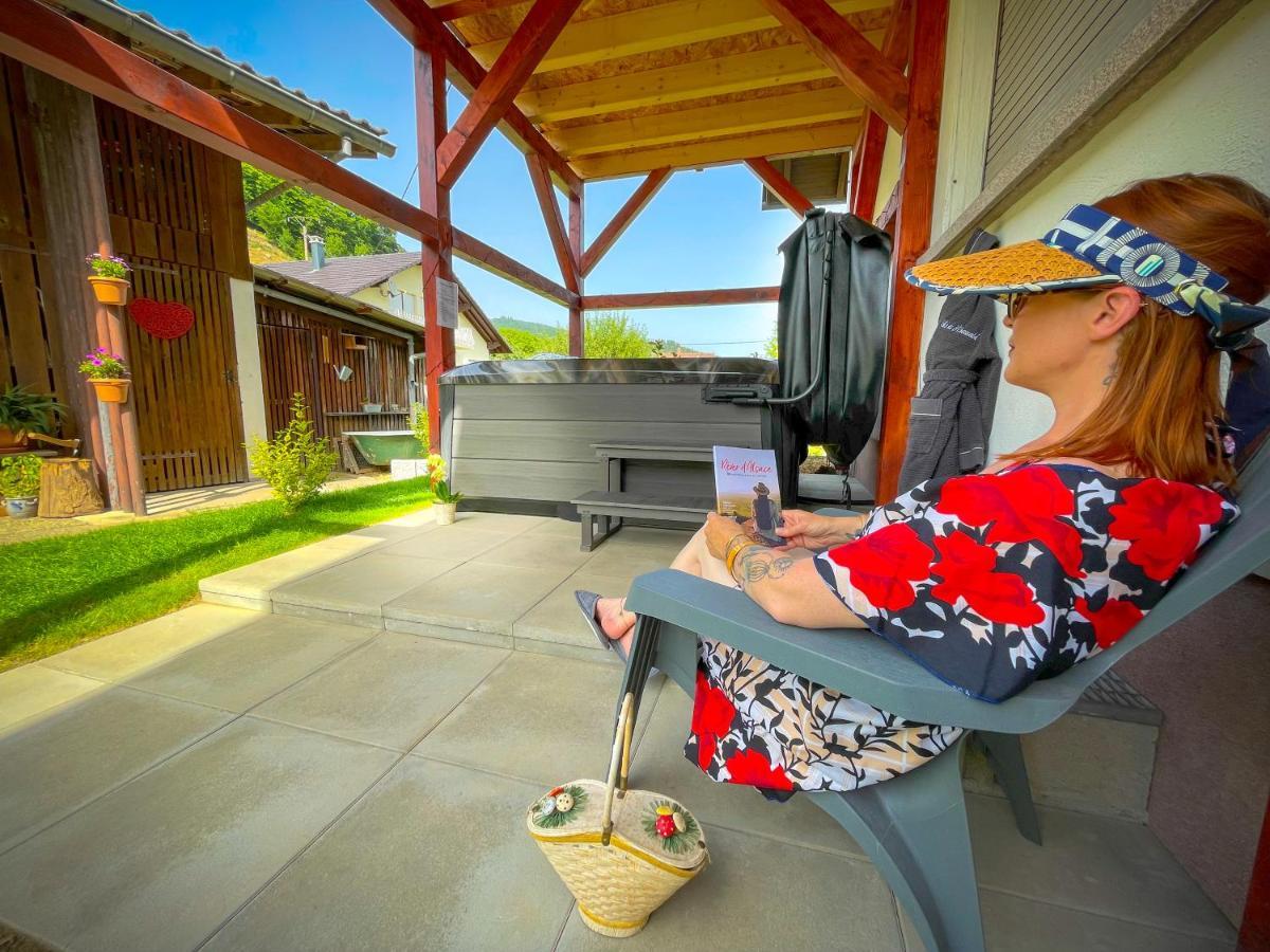Gite Du Silberwald Charmant Gite Avec Spa - Jacuzzi , Acces Privatif Stosswihr Экстерьер фото