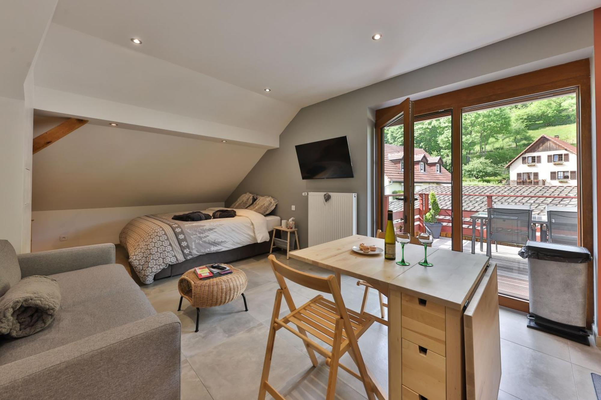 Gite Du Silberwald Charmant Gite Avec Spa - Jacuzzi , Acces Privatif Stosswihr Номер фото